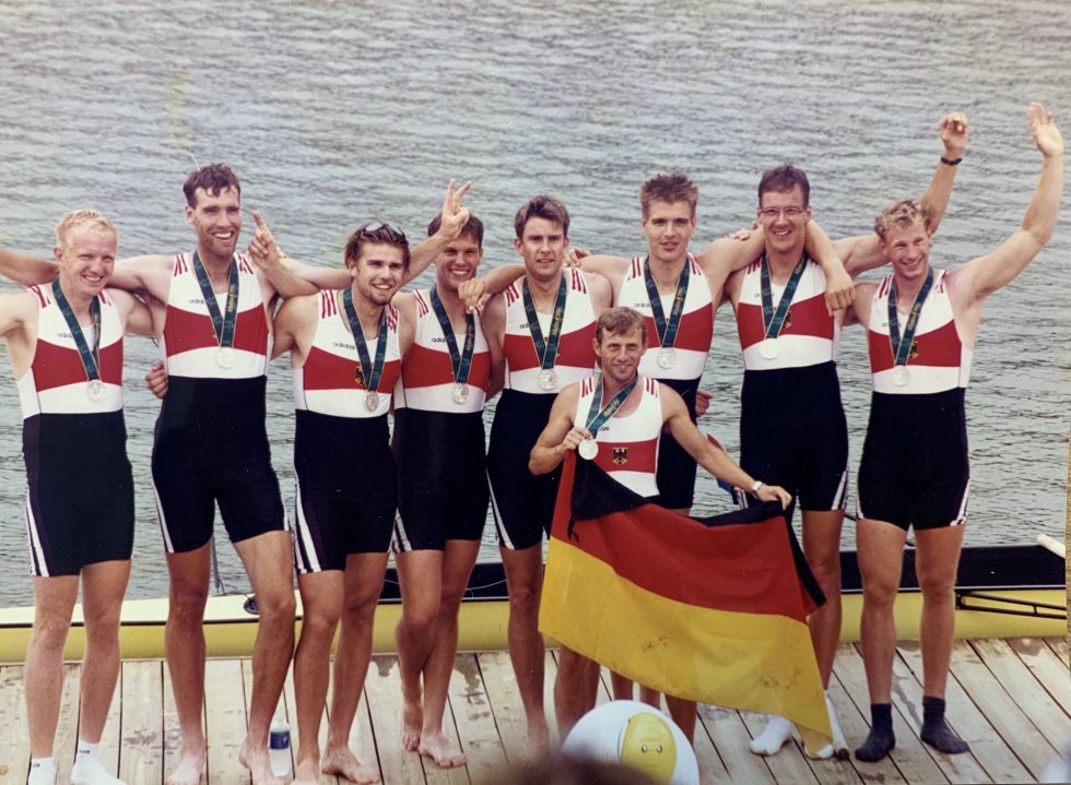 Olympia 1996 Durch turbulentes Fahrwasser zu Silber DeutschlandAchter