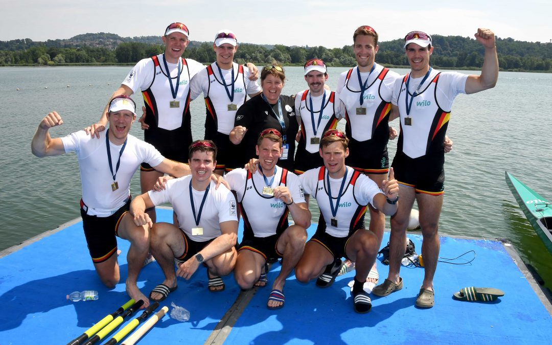 Deutschland-Achter gewinnt Weltcup-Bronze in Varese