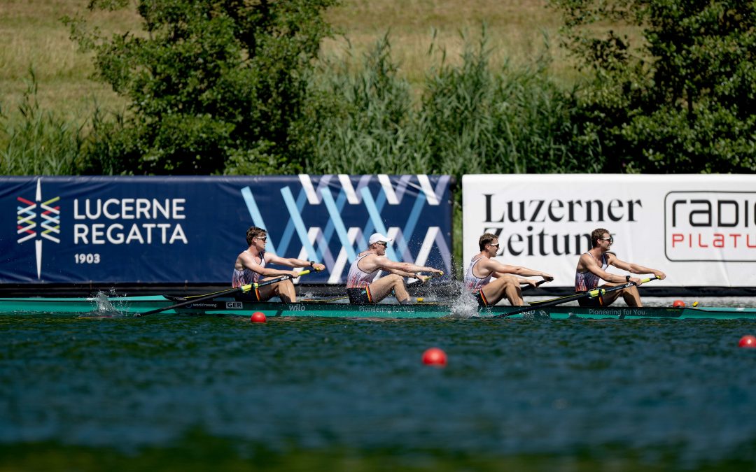 Vierer auf Platz sechs im Halbfinale