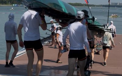 Drei Boote mit klaren Zielen: Team Deutschland-Achter blickt auf den WM-Start
