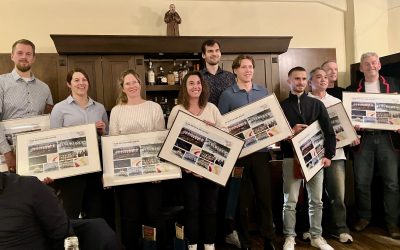 Team Deutschland-Achter ehrt seine Betreuer