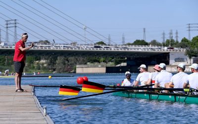 Team Deutschland-Achter startet in Sevilla in die Wettkampfsaison