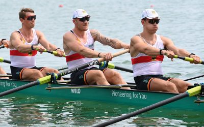 Team Deutschland-Achter biegt auf die Zielgerade der WM-Vorbereitung ein