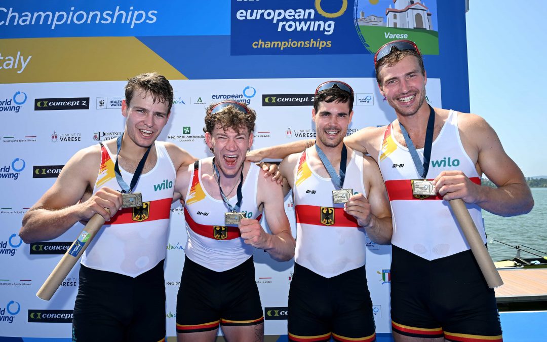 Vierer gewinnt EM-Bronze