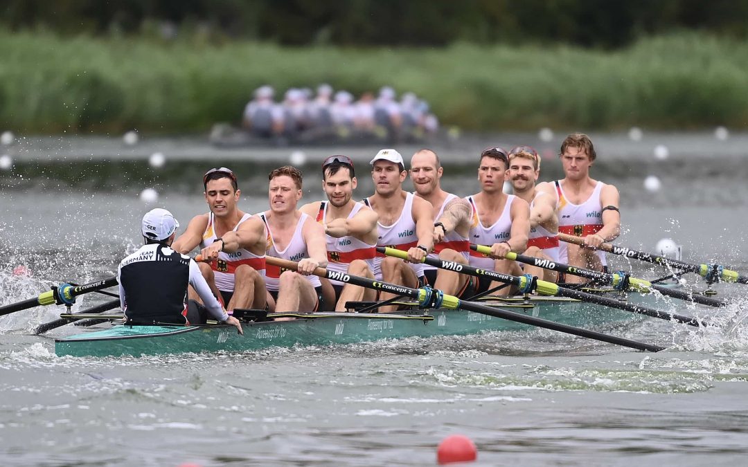 Deutschland-Achter ist in Rendsburg gefordert