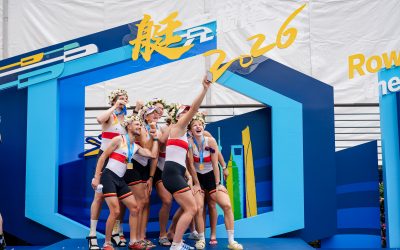 Mixed-Achter gewinnt Gold in Shanghai